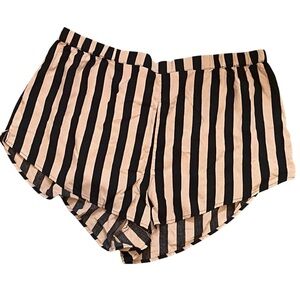 ThirdLove Black and Tan Striped Garment